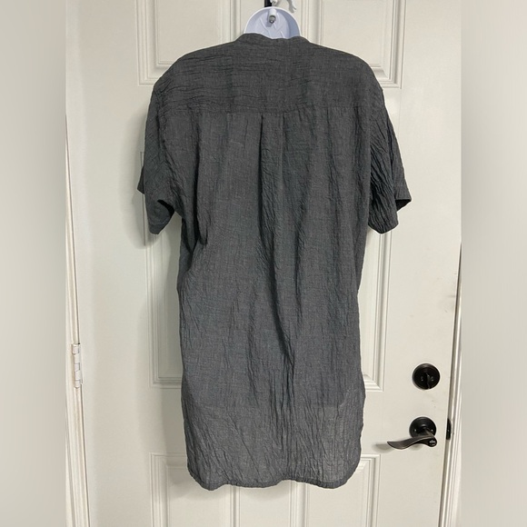 D8- FAIR PLAY Grey Mini T-Shirt Dress - Picture 6 of 6